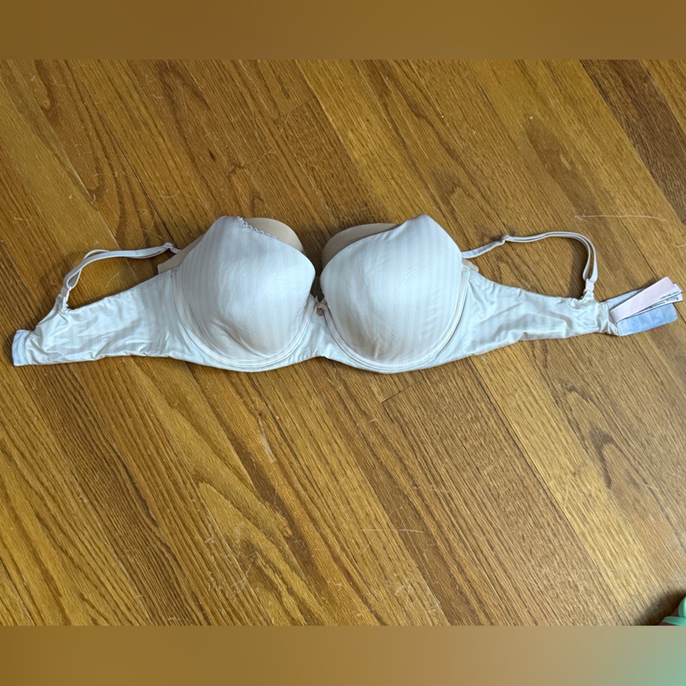 Victoria's Secret Pink Pinstripe Bra